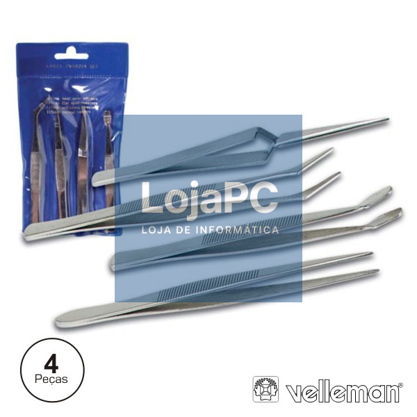 CONJUNTO DE 4 PINÇAS VELLEMAN