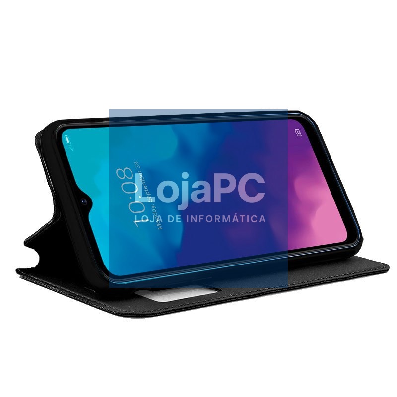 COOL Flip Cover for ZTE Blade V30 Vita Smooth Black — imagem 2