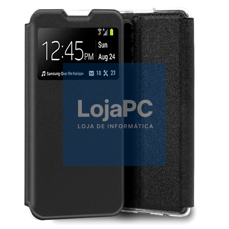 COOL Flip Cover for ZTE Blade V40 Vita / Blade A72 Smooth Black