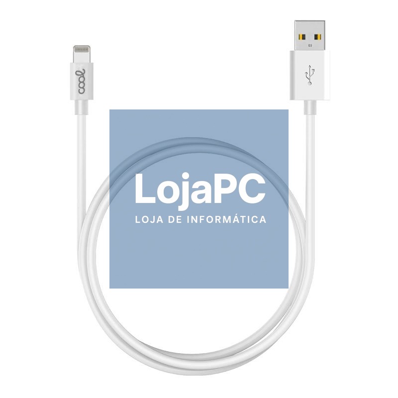COOL Lightning Compatible USB Cable for iPhone / iPad (3 meters) White — imagem 3