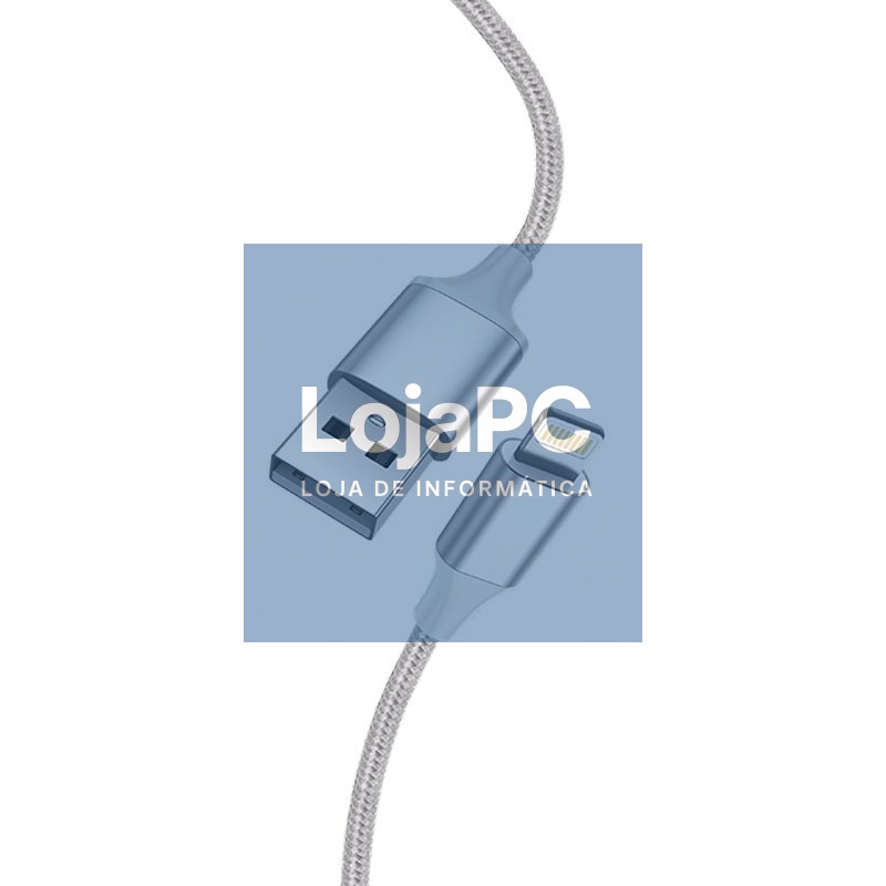 COOL Nylon Universal Lightning USB Cable for iPhone / iPad (1.2 Meters) — imagem 2