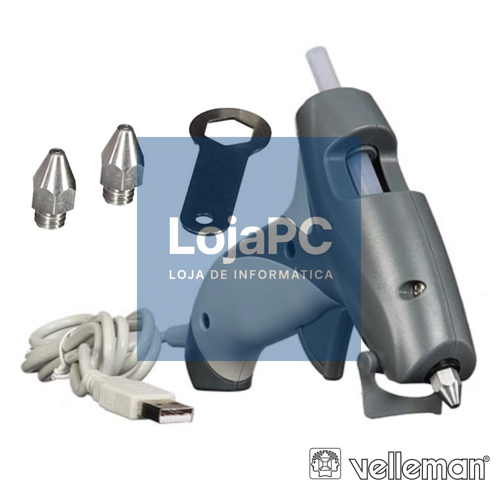 Pistola De Cola Quente 5W USB VELLEMAN