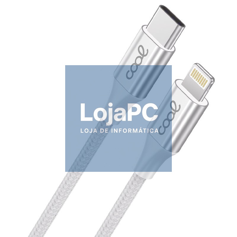 COOL Nylon Universal USB Type C to Lightning Cable (1.2 Meters) — imagem 3