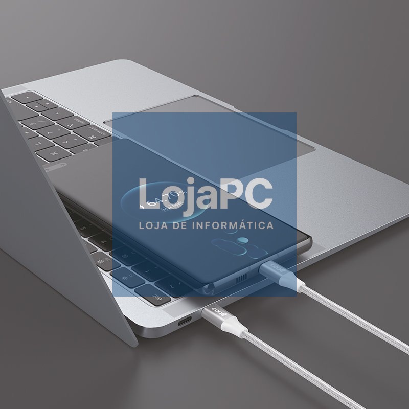 COOL Nylon Universal USB Type C to Lightning Cable (1.2 Meters) — imagem 4