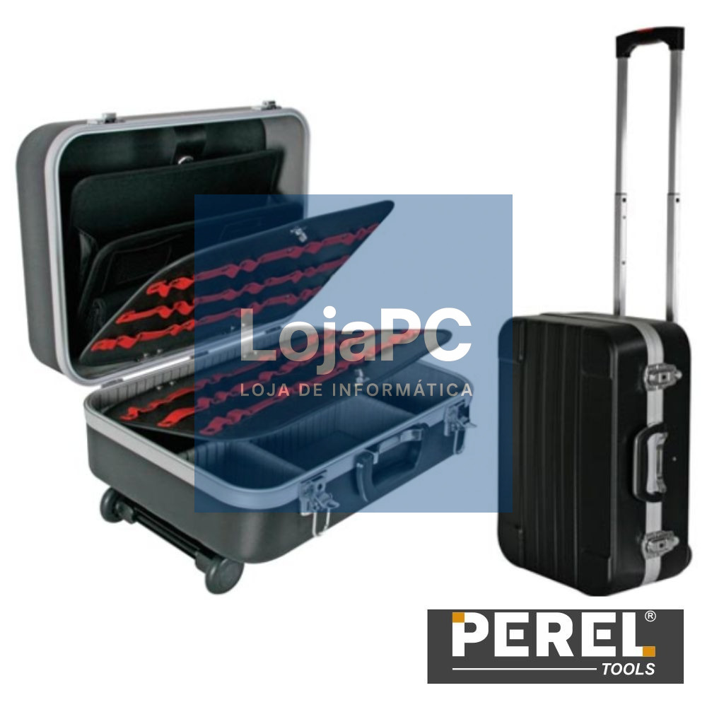 MALA TRANSPORTE FERRAMENTAS ABS RODAS/PEGA PEREL