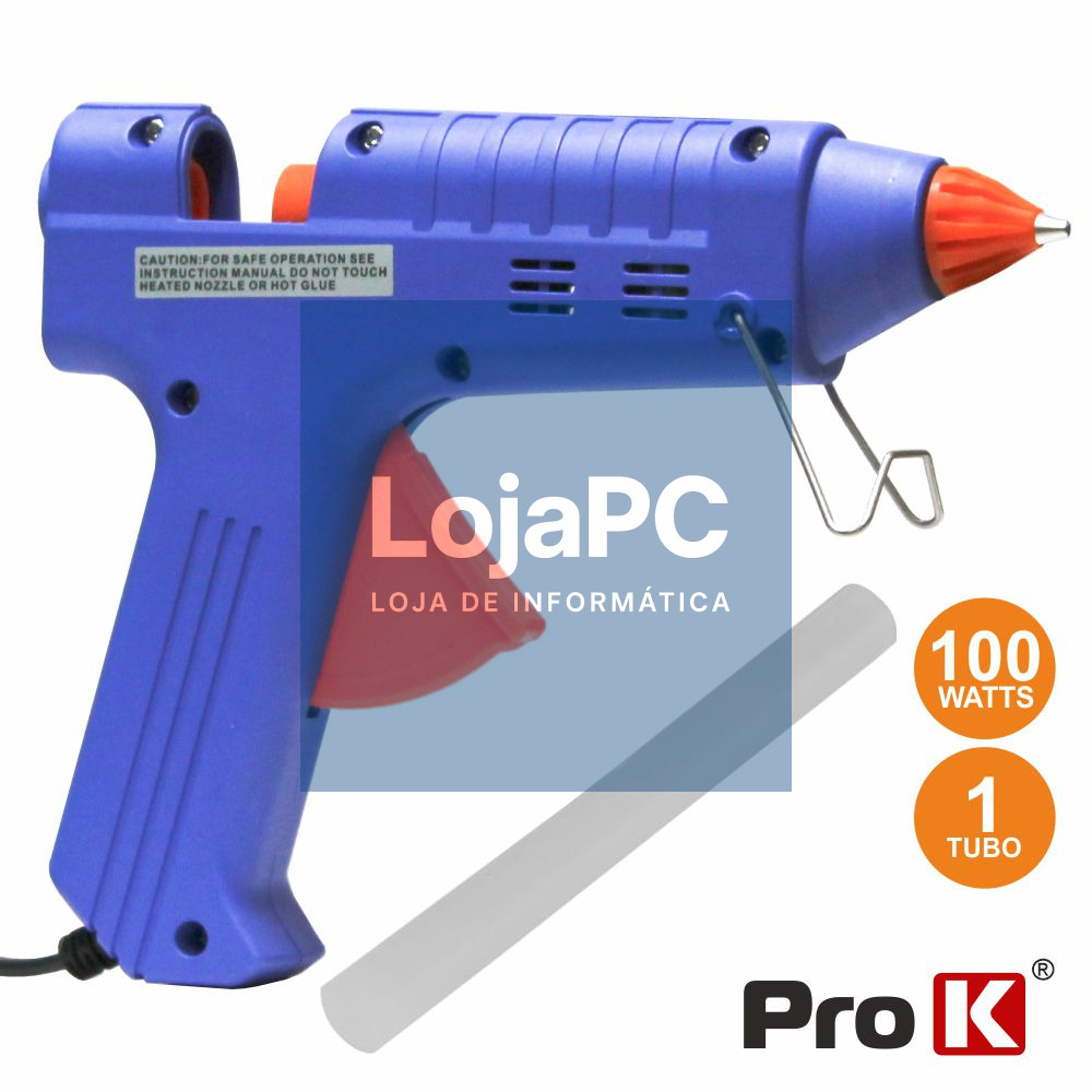PISTOLA DE COLA QUENTE 100W PROK