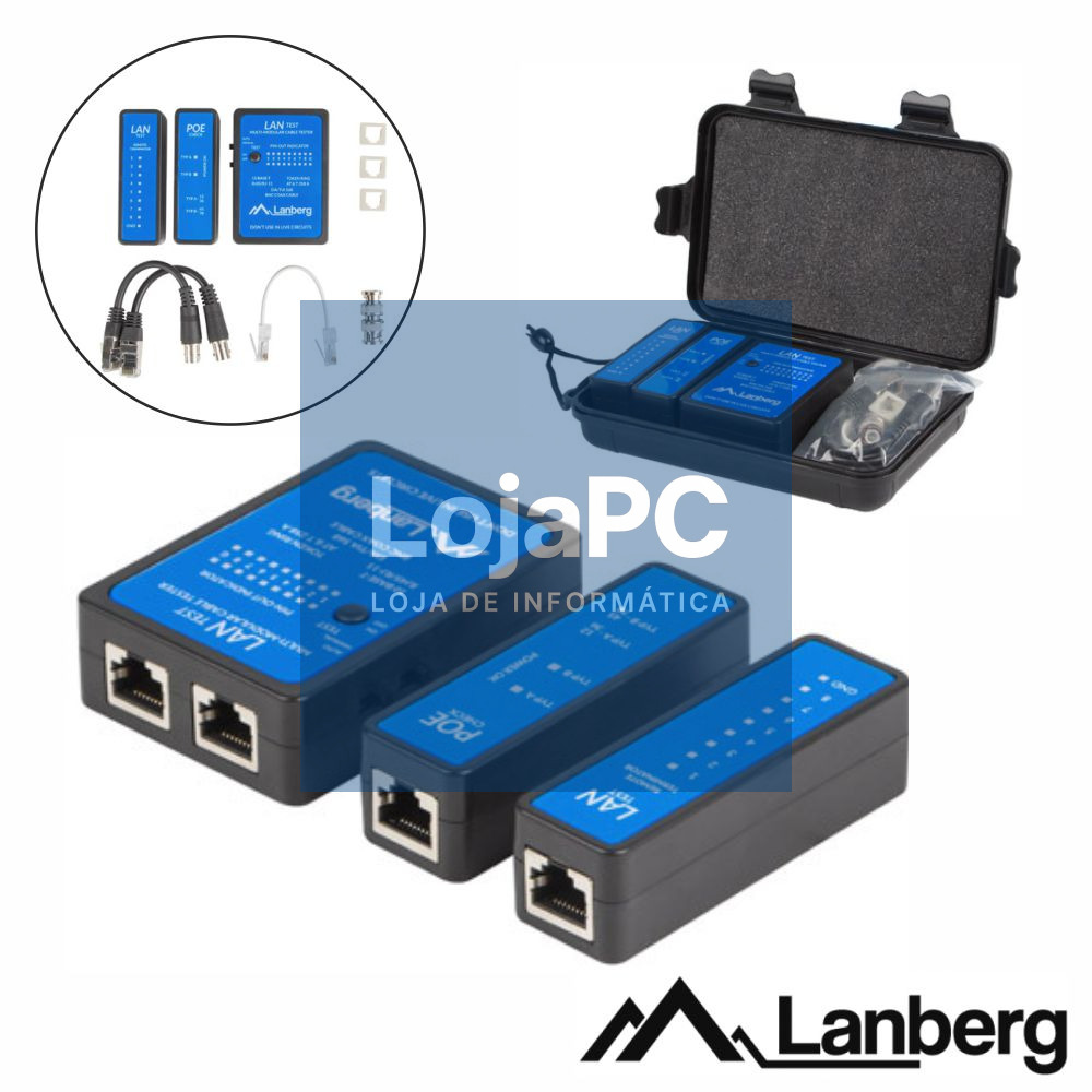 Testador de Cabos Rede RJ45 LANBERG