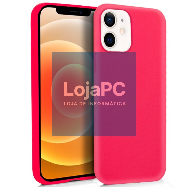 COOL Silicone Case for iPhone 12 mini (Pink)