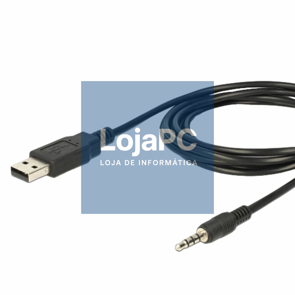 Cabo USB-A Macho / Jack Macho 4p 1m PROK