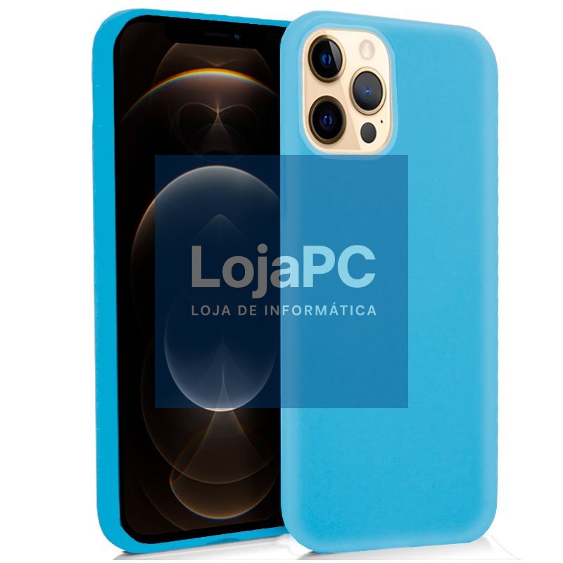 COOL Silicone Case for iPhone 12 Pro Max (Light Blue)