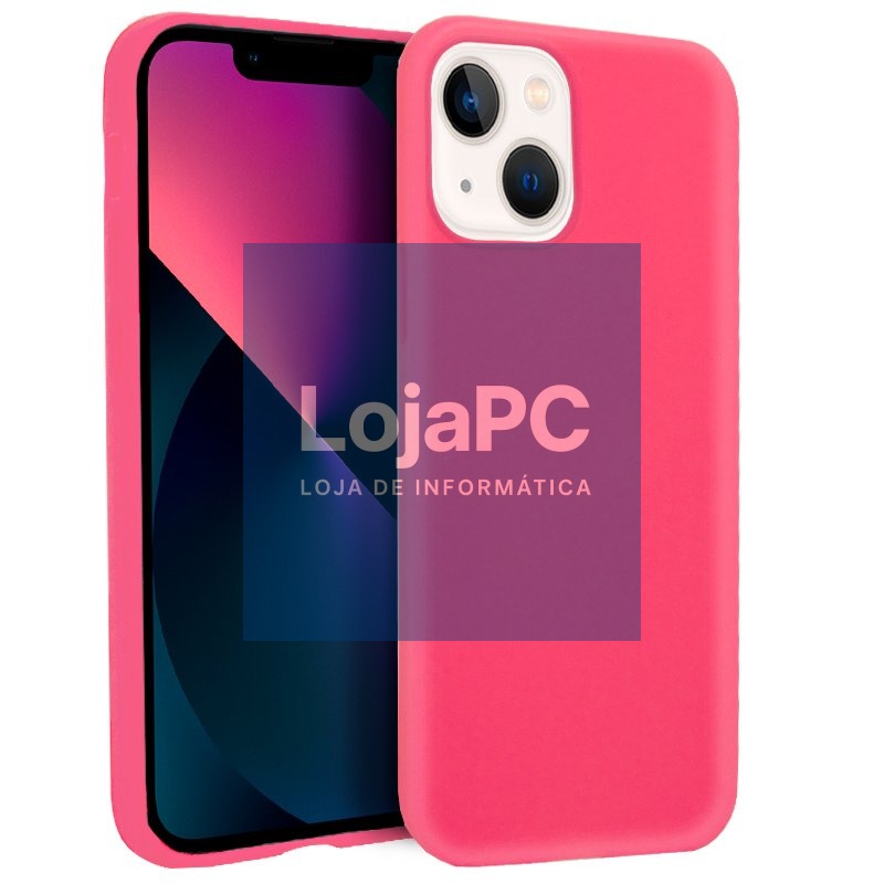 COOL Silicone Case for iPhone 13 mini (Pink)