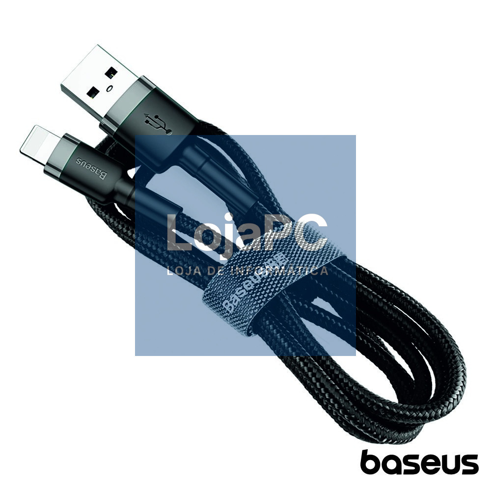 Cabo USB-A Macho P/ Lightning Macho 0.5m Cafule BASEUS