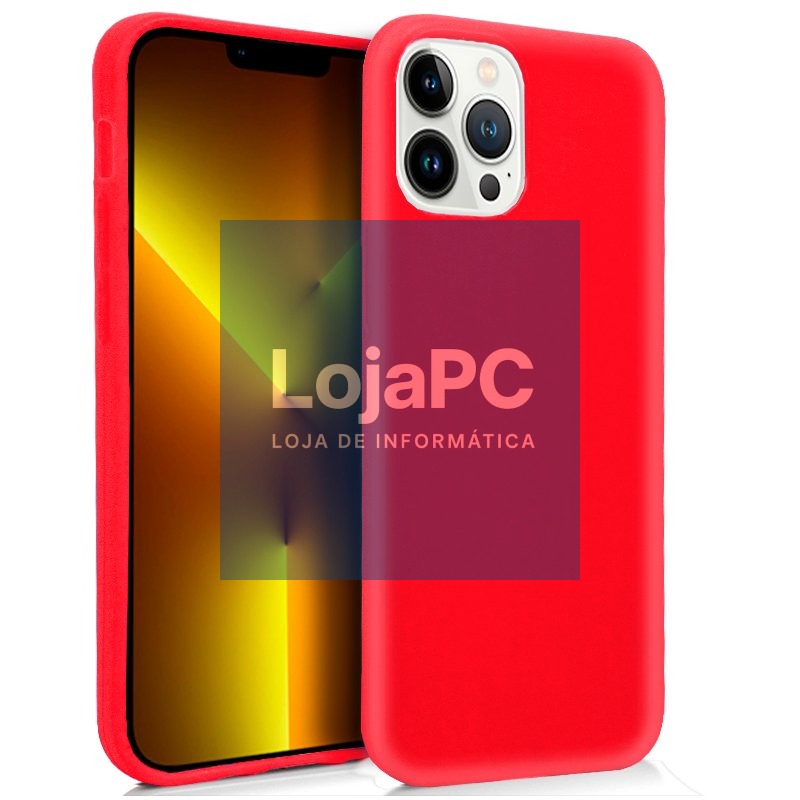 COOL Silicone Case for iPhone 13 Pro Max (Red)