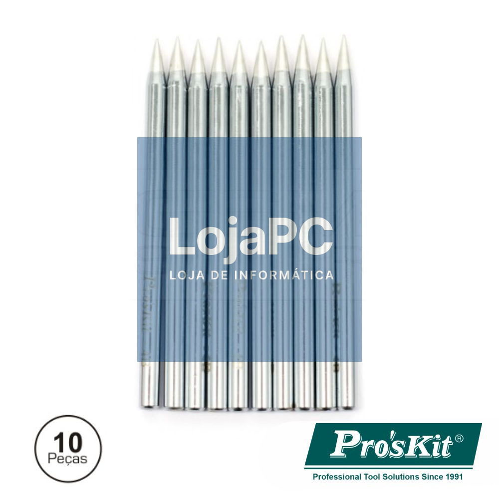 PONTA P/ FERRO SOLDAR 40W P/ SERIE 8PK-S120 10X PROSKIT