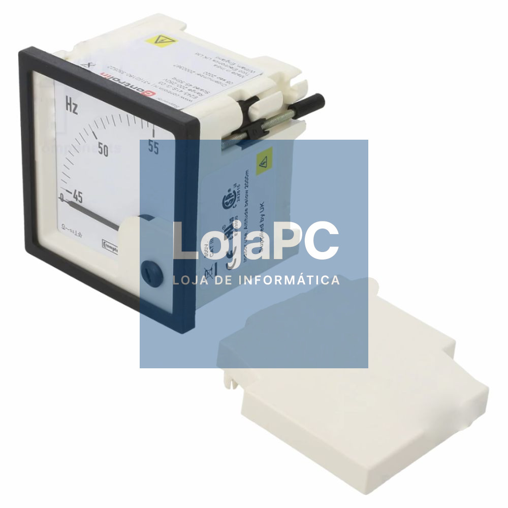Frequencímetro Analógico de Painel 45-55Hz