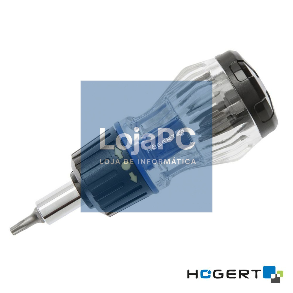 Conjunto de Chave Roquete C/ 8 Bits HOGERT