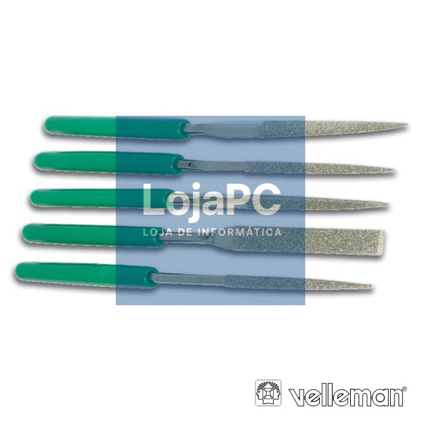 CONJUNTO DE 5 LIMAS DE DIAMANTE VELLEMAN