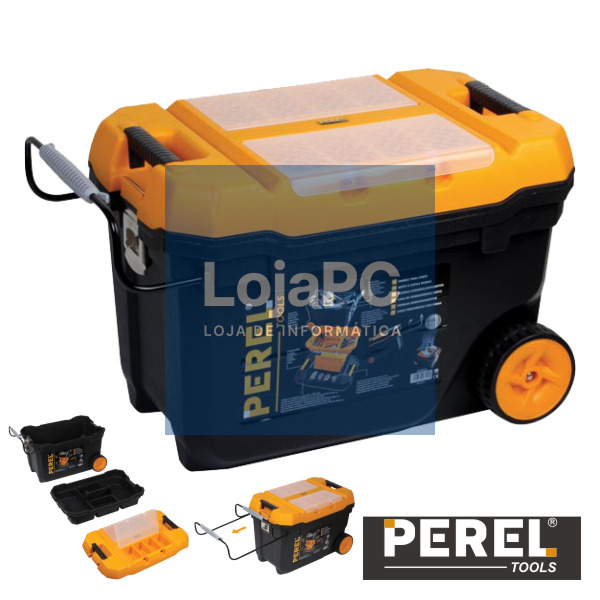 MALA TRANSPORTE FERRAMENTAS ABS RODAS/PEGA PEREL