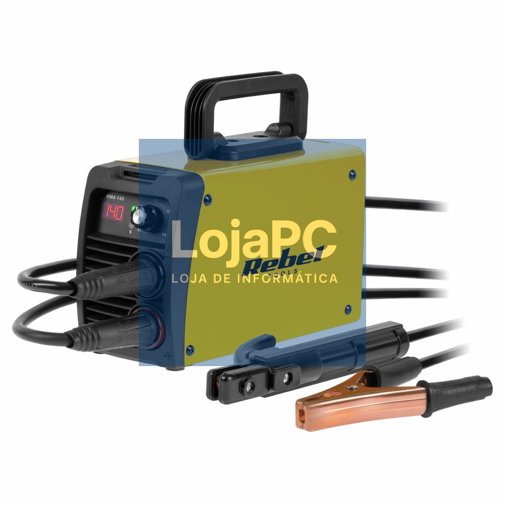 Máquina de Soldar Inverter MMA 4.1KW 140Ah REBEL