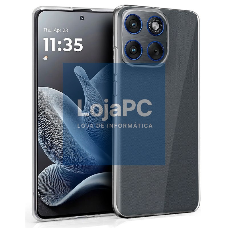COOL Silicone Case for Motorola Edge 70 (Transparent)