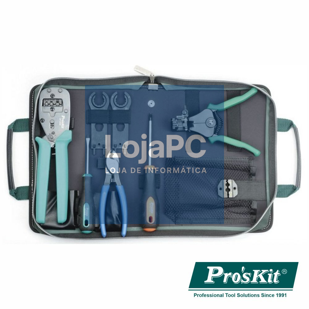 Conjunto Ferramentas P/ Cravar Fichas Fotovoltaicas PROSKIT