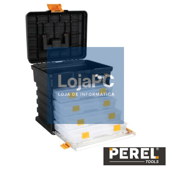 CAIXA FERRAMENTAS 14" PEREL