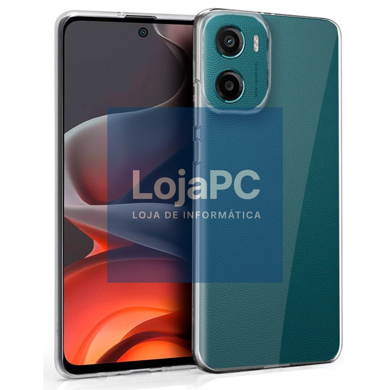 COOL Silicone Case for Motorola Moto G05 / G15 (Transparent)