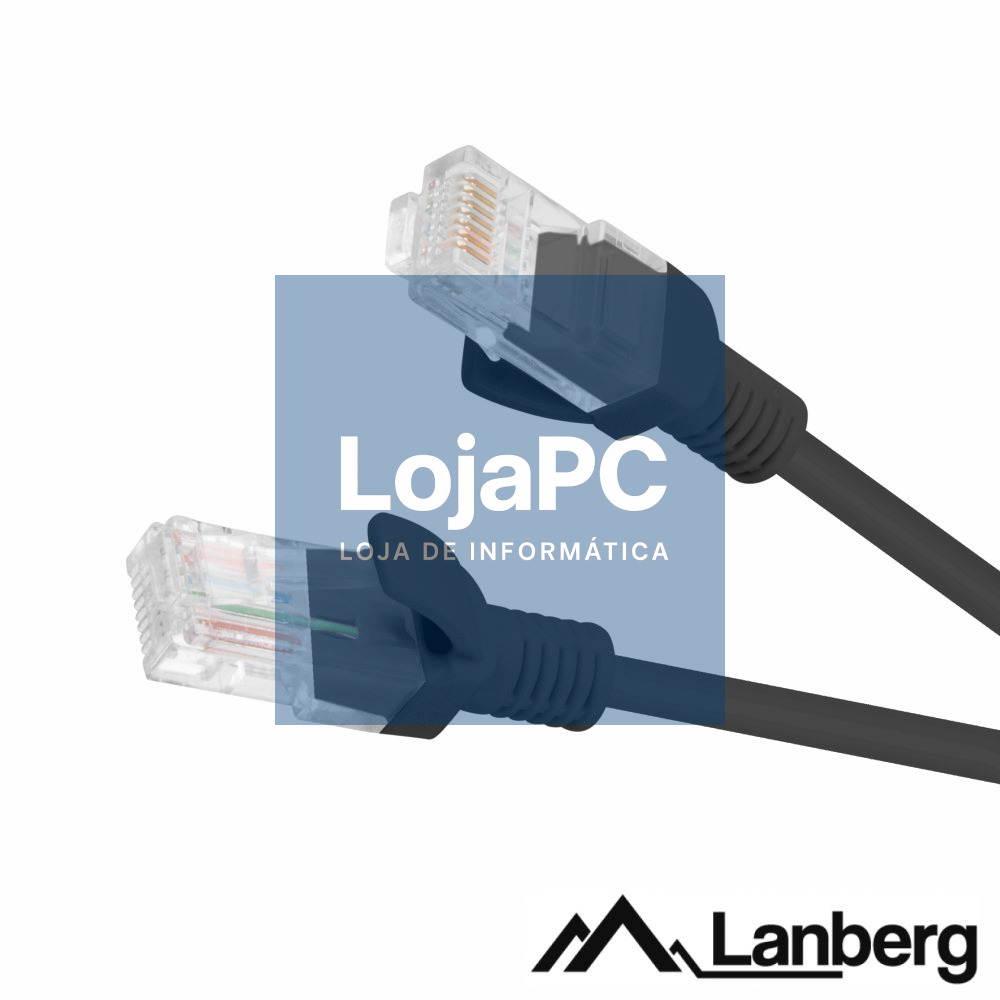 Cabo UTP CAT5E 2m Preto LANBERG