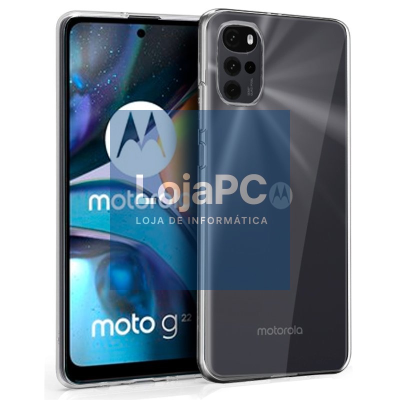 COOL Silicone Case for Motorola Moto G22 (Transparent)
