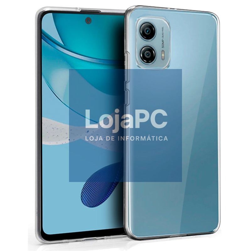 COOL Silicone Case for Motorola Moto G53 5G (Transparent)