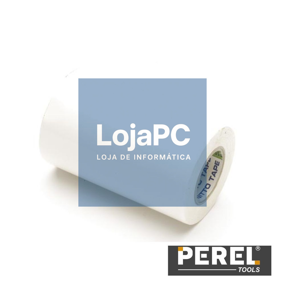 Fita Isoladora Branca - 100 mm X 10M PEREL