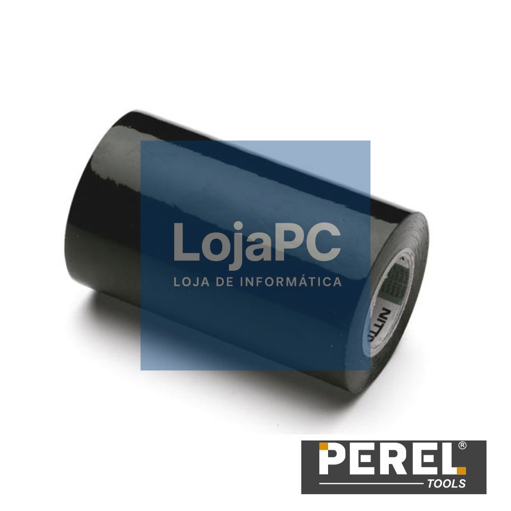 Fita Isoladora Preta - 100 mm X 10M PEREL