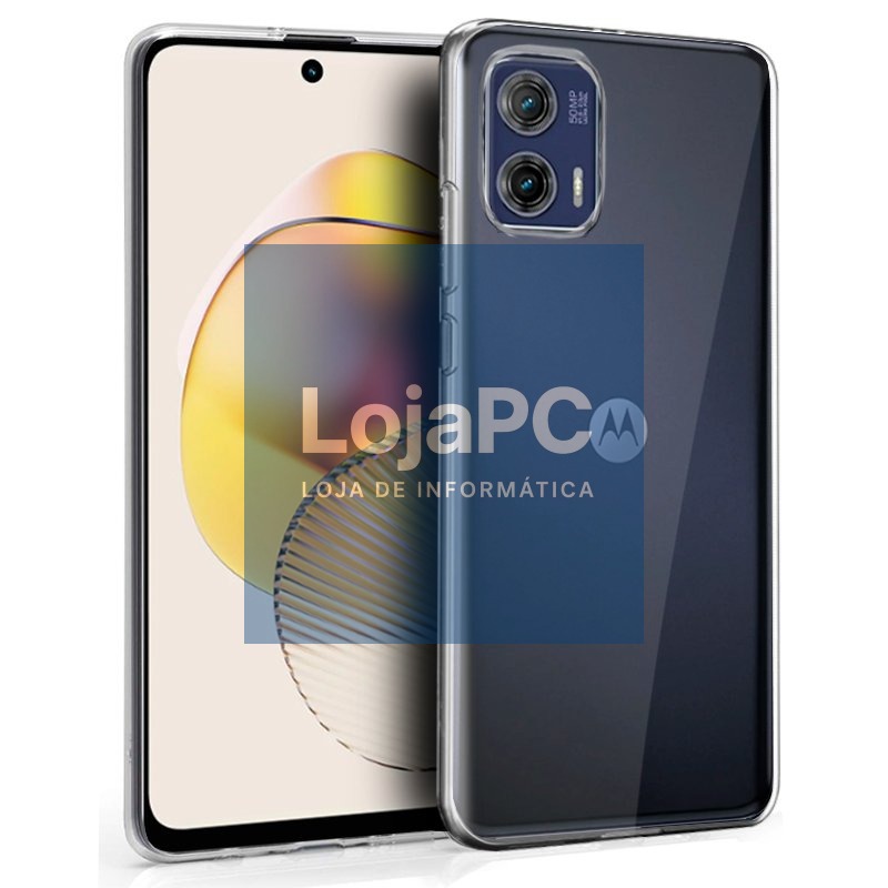 COOL Silicone Case for Motorola Moto G73 5G (Transparent)