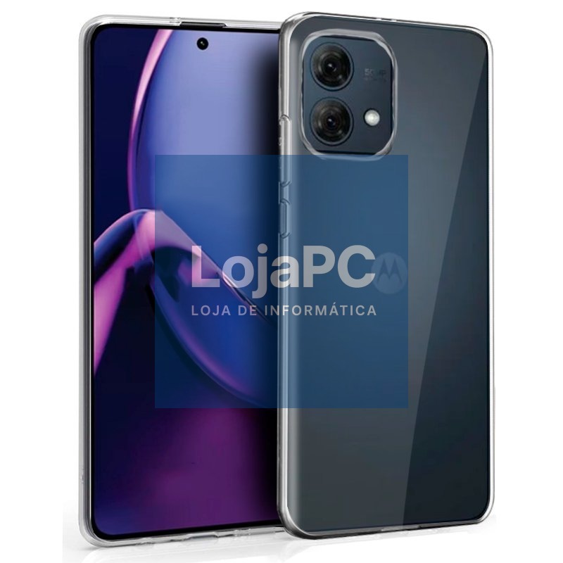 COOL Silicone Case for Motorola Moto G84 5G (Transparent)