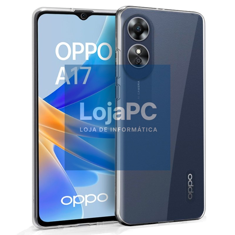 COOL Silicone Case for Oppo A17 (Transparent)