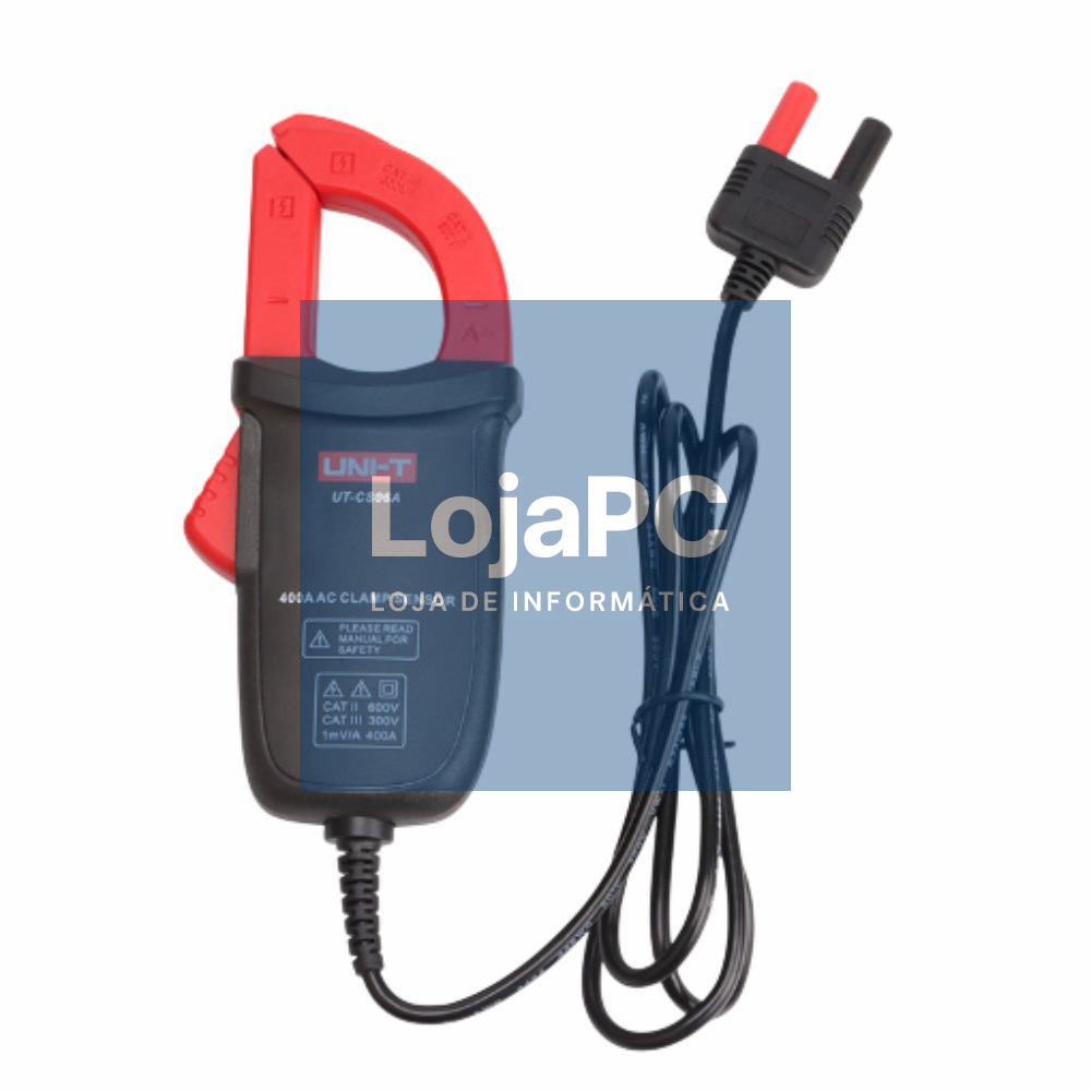 Sensor de corrente (tipo pinça) para multímetro 400A