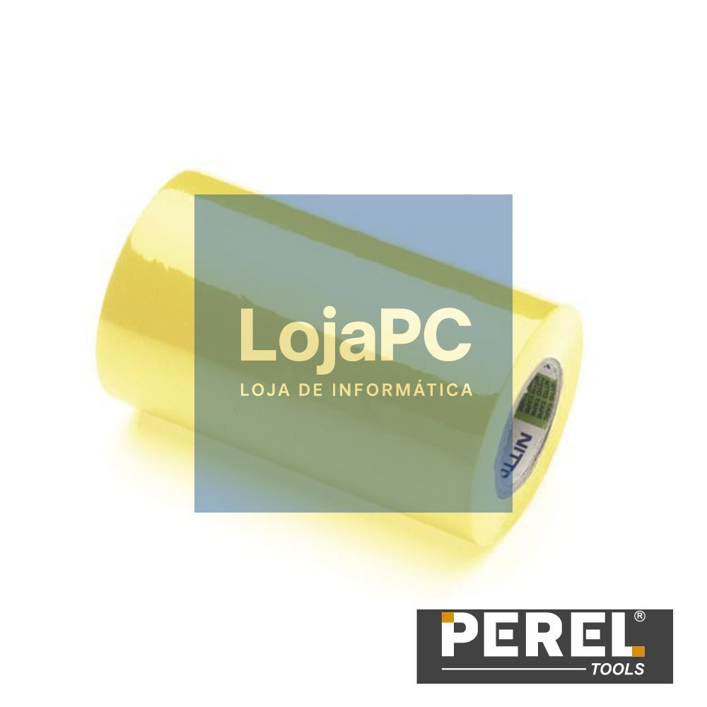 Fita Isoladora Amarela - 100 mm X 10M PEREL