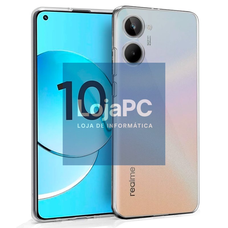COOL Silicone Case for Realme 10 (Transparent)
