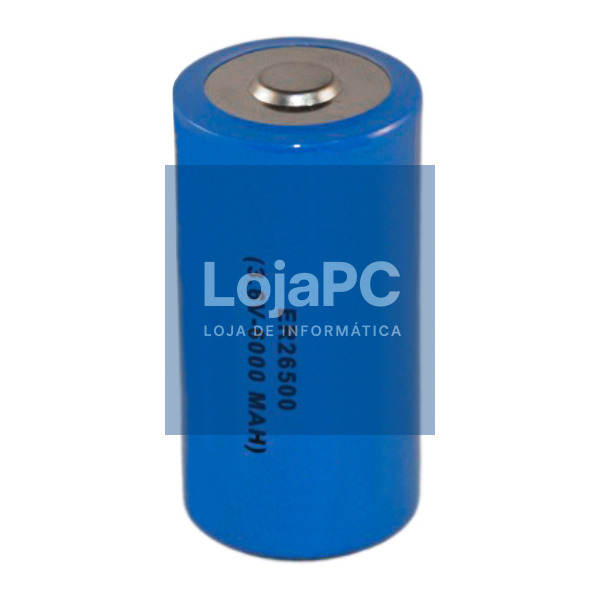 PILHA LITHIUM 26X50MM 3.6V 6000MA