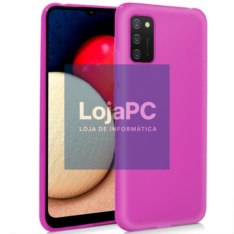 COOL Silicone Case for Samsung A025 Galaxy A02s (Pink)
