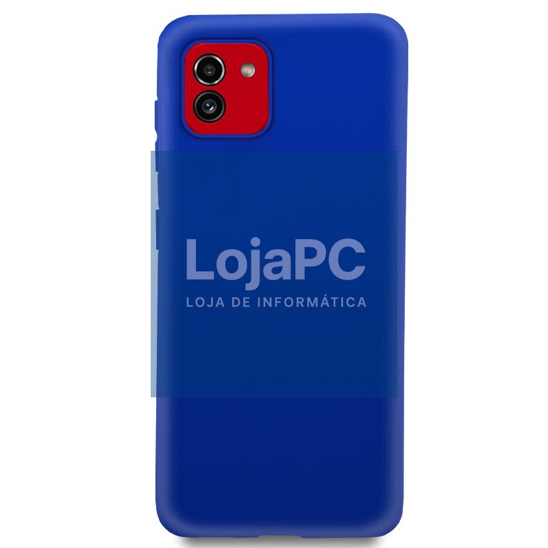 COOL Silicone Case for Samsung A035 Galaxy A03 (Blue) — imagem 2