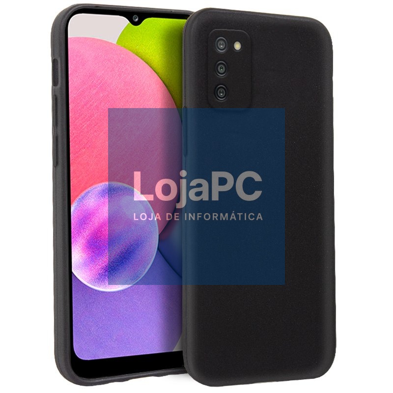 COOL Silicone Case for Samsung A037 Galaxy A03s (Black)