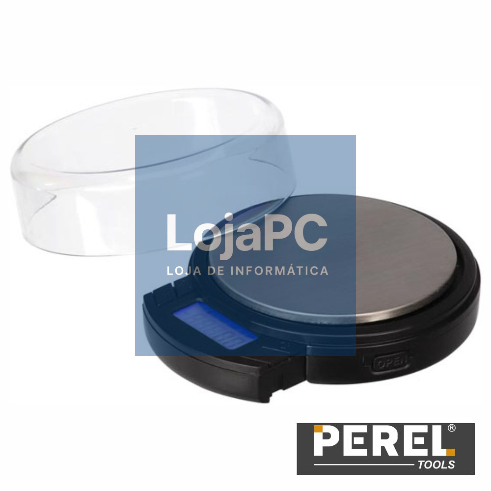 MINI BALANÇA PRECISÃO DIGITAL 500G / 0.1G PEREL