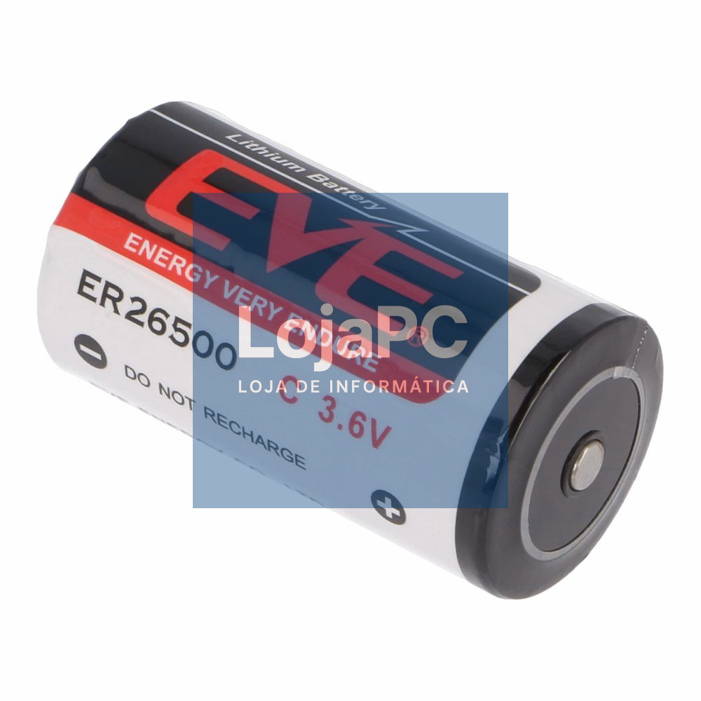 Pilha Lítio LS26500 3.6V 8500mAh EVE