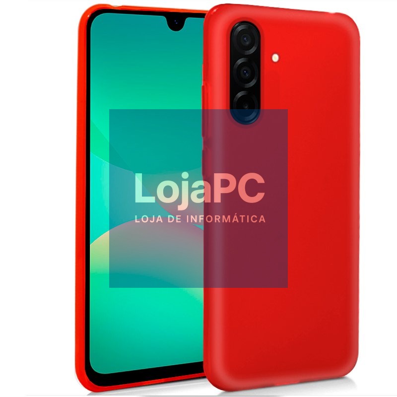 COOL Silicone Case for Samsung A266 Galaxy A26 5G / A17 / A17 5G (Red)