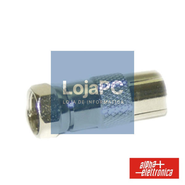 FICHA ADAPTADORA F MACHO/ COAXIAL FÊMEA
