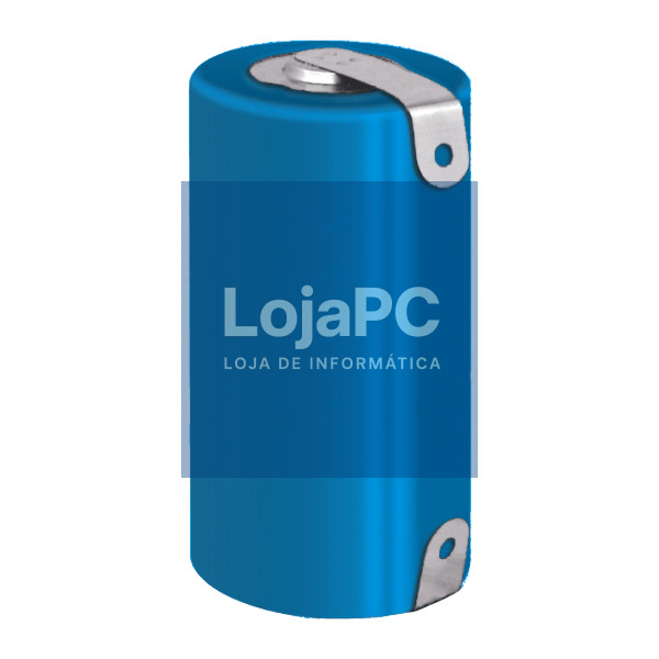 PILHA LITHIUM 26X50MM 3.6V 6500MA C/TERMINAIS