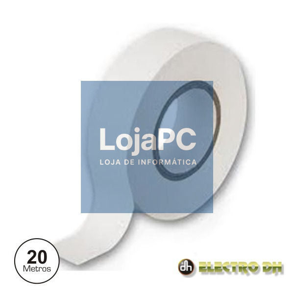 FITA ISOLADORA BRANCO 20M EDH