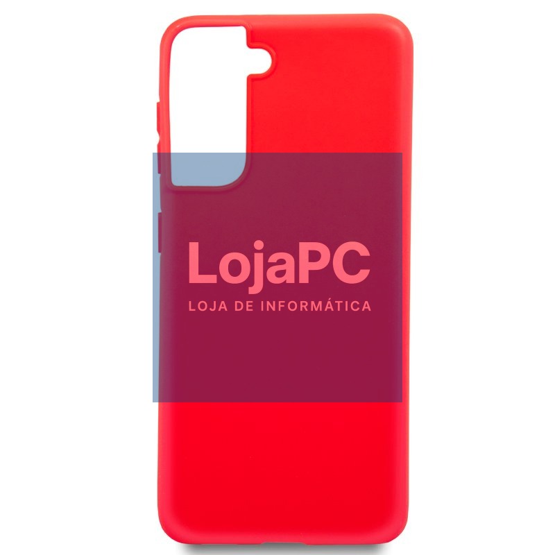 COOL Silicone Case for Samsung G990 Galaxy S21 (Red) — imagem 2