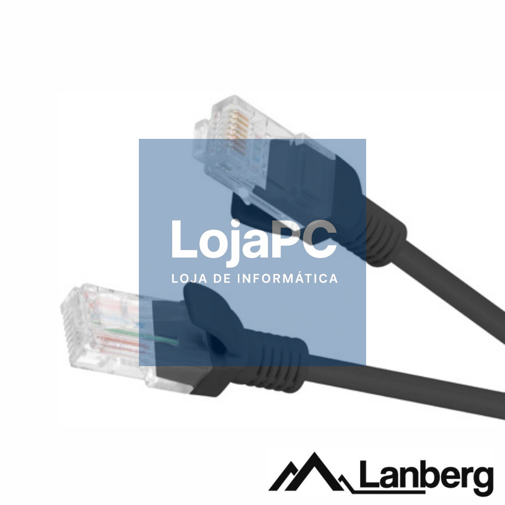 Cabo UTP CAT6 15m Preto LANBERG